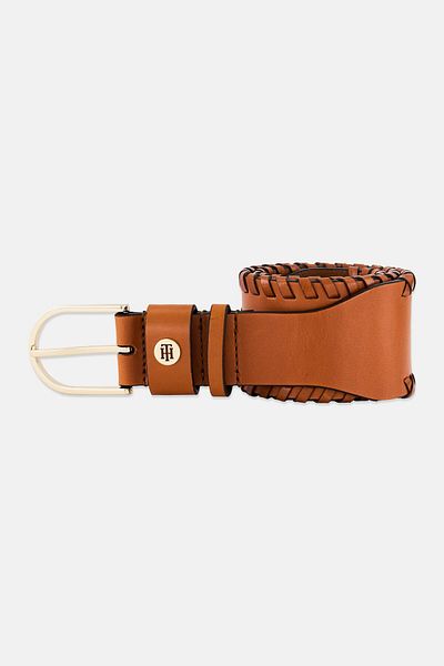 Tommy Hilfiger Women Plain Adjustable Buckle Belt, Brown