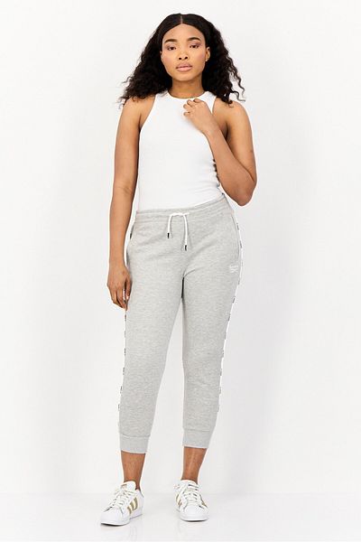 Reebok Women Sportswear Fit Outdoor Sweatpants, Grey