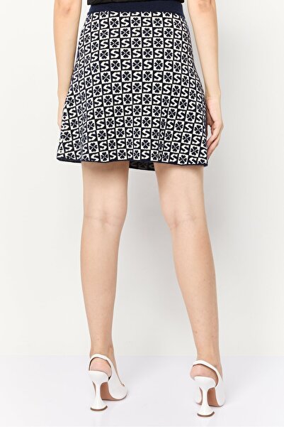 SANDRO Women Allover Print Mini Skirt, Multicolor