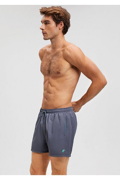 Mavi Indigo Turtles Grey Sea Shorts - 0911483 -80776 Model