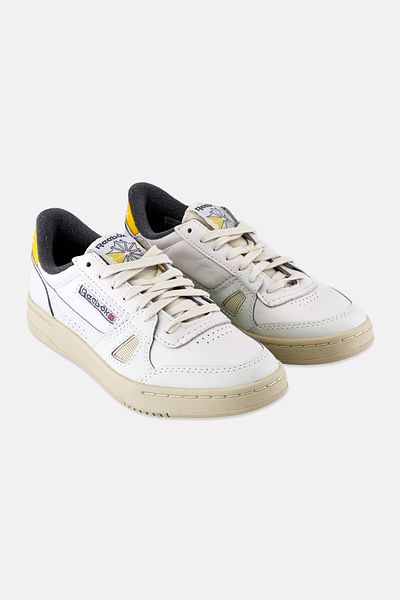 Reebok Men Lt Court Lace Up Tennis Shoes, Off White