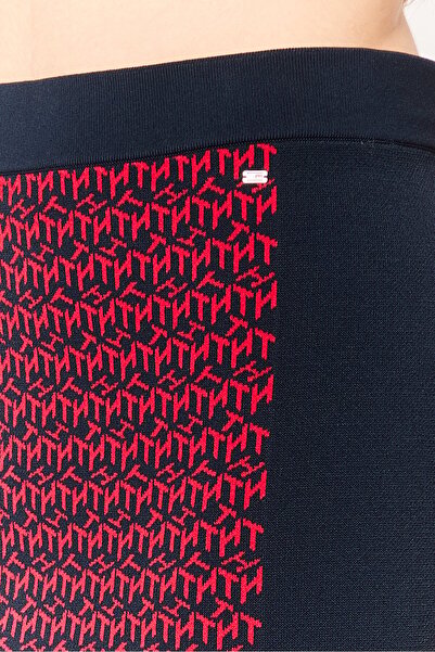 Tommy Hilfiger Women Brand Logo Mini Skirt, Multicolor