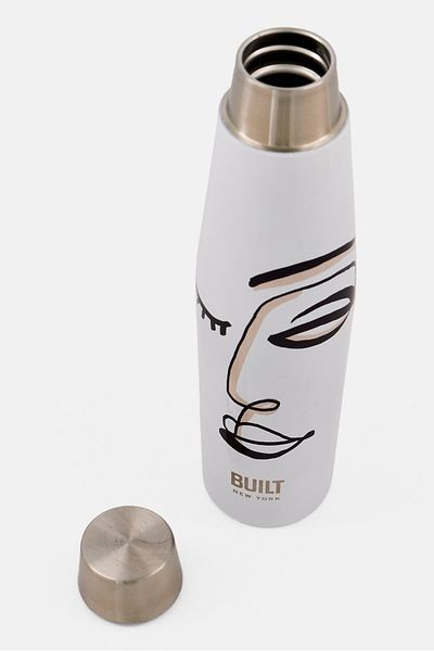Built Belle Vie Perfect Seal Water Bottle 540ml, White
