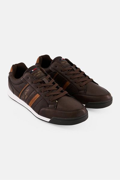 Teddy Smith Men Lace Up Outdoor Shoes, Dark Brown