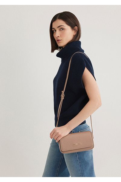 Mavi Beige Crossbody Bag 1912127 -82154