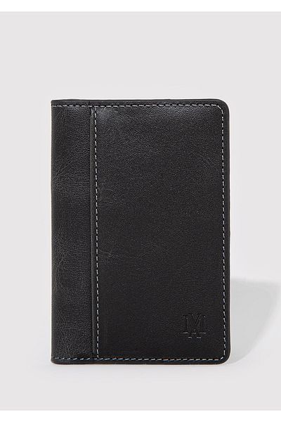 Mavi Black Leather Wallet - 0911624 -900 Model