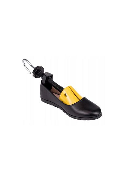 OEM San pentru alungit si largit incaltaminte, plastic, marime 39-43, negru/galben