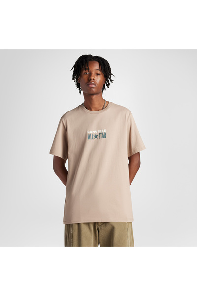 Converse Erkek Kahverengi T-Shirt