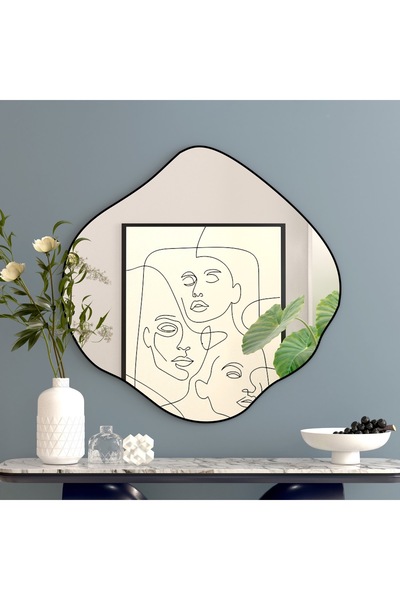 Marsah Home Asymmetric mirror Mina 75x75 cm