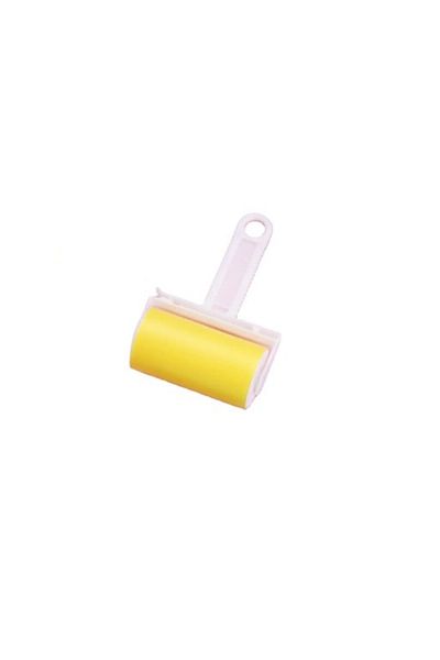 OEM Rola pentru curatarea parului de animale, cu gel, reutilizabil, galben
