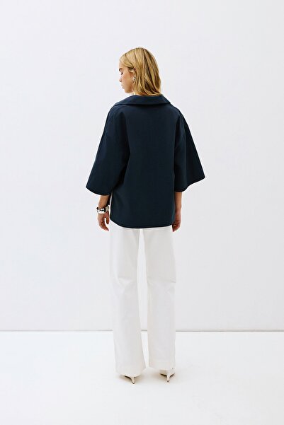 VATKALI Minimal Polo Neck Shirt