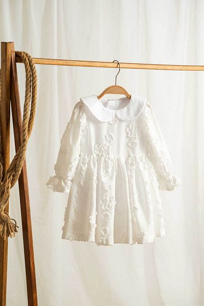 ZEHER Flower Long Sleeve Girl's Dress
