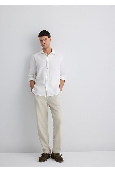 Mavi Beige Trousers 0010447-70144