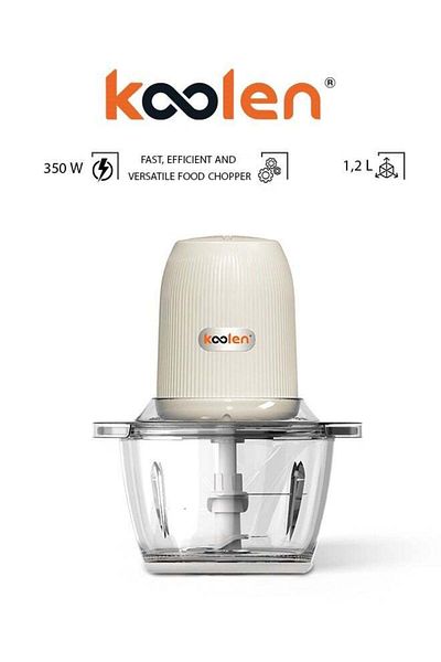 Koolen Vegetable Cutter 350 W Cream