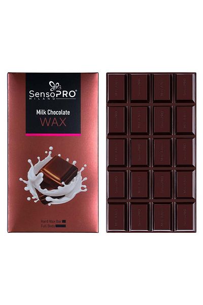 SensoPRO Milano Milk Chocolate Elastic Hair Removal Wax, 400g