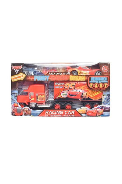 rexa Truck + 3 Racing Car Play Set For Kids