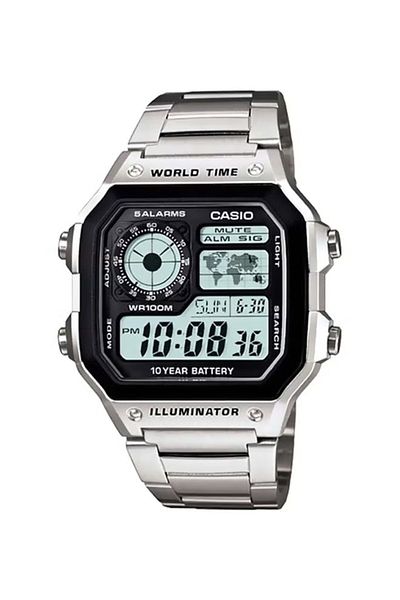 Casio Men's World Time Digital Watch