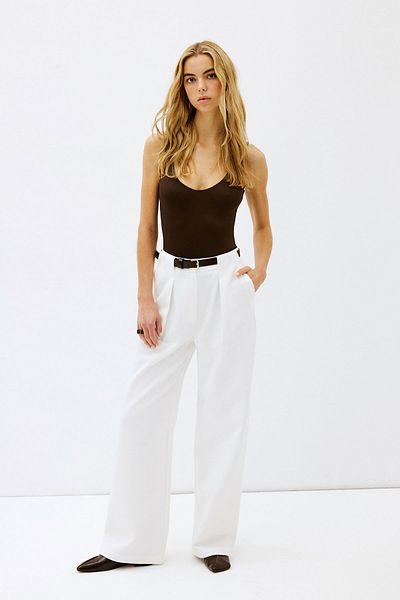 VATKALI Wide Leg Pants with Belt