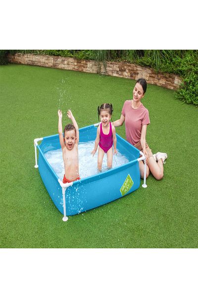 BESTWAY My First Frame Pool 122X122X30Cm -26-56217