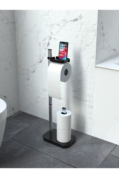 Prima Nova P.nova, Water Toilet Paper Holder-black