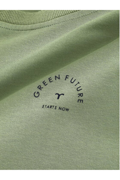 TATUUM Hanorac de damă cu imprimeu tatuaje T2420.037B Verde