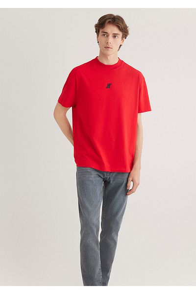 Mavi Κόκκινο μπλουζάκι Pro Logo Loose Fit / Loose Relaxed Fit 0612745 -70471