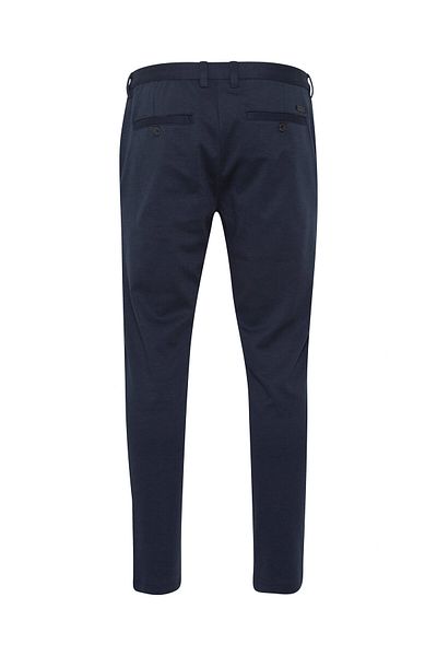 Solid Pantaloni din material textil pentru bărbați 21105110 Albastru marin