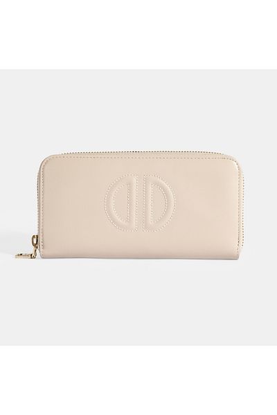 Desa Women's Gray Leather Wallet