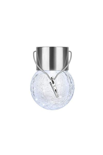 eyemazing Solar Lantern, LED Light, Hanging Model, eMazing, Glass Decor, Outdoor, Water Resistant, 6-12h