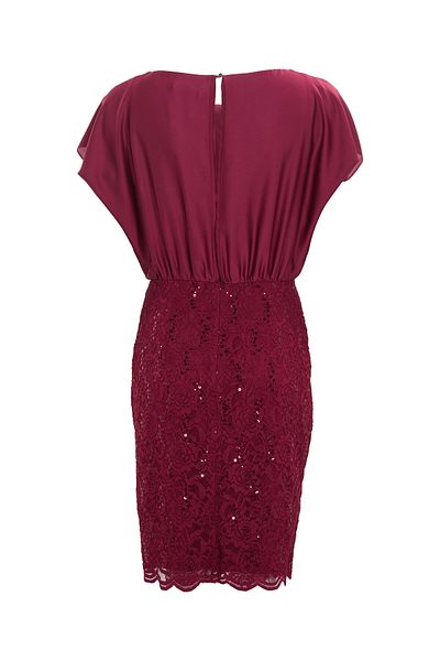 Swing Women's Cocktail dress 5AI10900 Burgundy