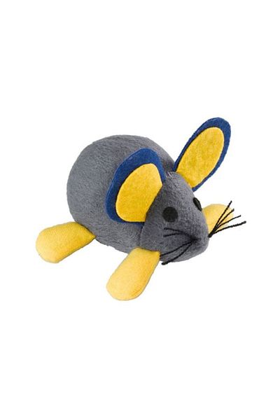 Ferplast Ferplast Cloth Vibrating Mouse With Spring Cat Toy