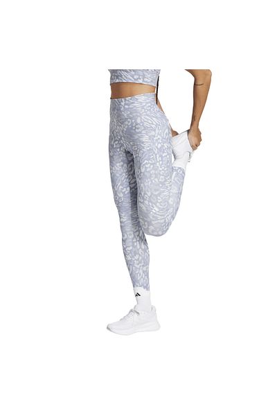 adidas Own The Run Print Γυναικείο μπλε κολάν (JN9706)