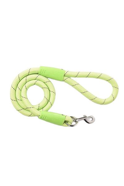 PUFO Comfort dog leash, 110 cm, carabiner system with swivel, durable, phosphorescent