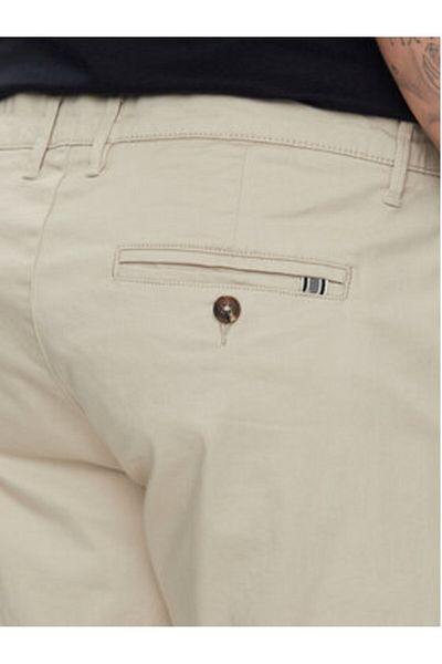 Solid Men's material shorts 21200395 Gray