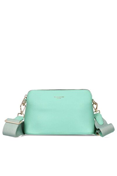 David Jones Γυναικεία Τσάντα ώμου Τιρκουάζ