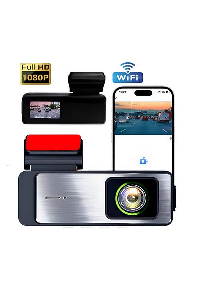 Koopsio Dashcam Ultra Car Dashboard Camera, 1080p FHD Recording, Adas System, Wifi Connectivity,