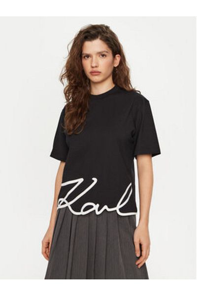 Karl Lagerfeld Tricou damă A1W17013 negru