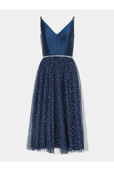 Swing Rochie de cocktail pentru femei 5AG11500 Albastru marin
