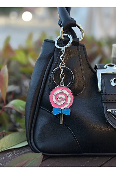 Nues حلية حقيبة مع ملحق مصاصة / حلية حقيبة / سلسلة مفاتيح