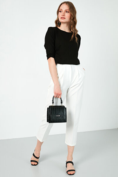 Lela Standard Fit Crew Neck Three Quarter Sleeve 2 Pack Blouse Bluz 5861416Ys2