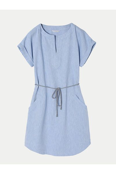 TATUUM Rochie de vară pentru femei cu imprimeu T2409.199 Albastră