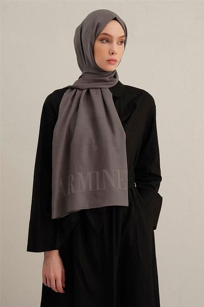 Armine Logo Drop Cotton Silk Shawl 04