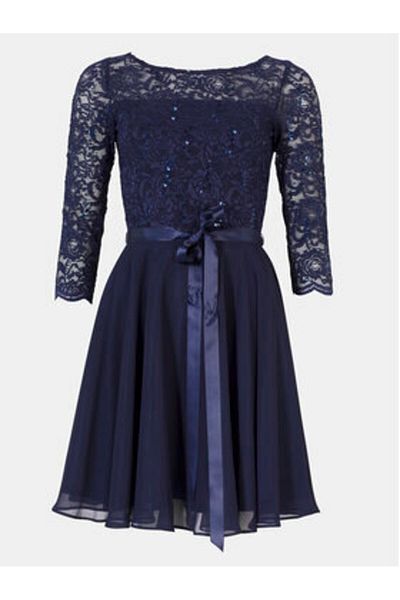 Swing Rochie de cocktail pentru femei 77761210 Albastru marin