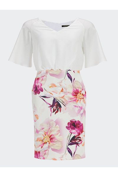 Swing Rochie de cocktail pentru femei 5AG16100 albă, colorată
