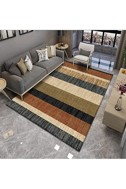 Primo Plus Modern Printed Rectangular Polypropylene Rug, Warm And Anti-slip 140 X 202