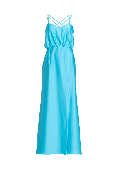 Swing Rochie de seară pentru femei 5AI20900 albastră