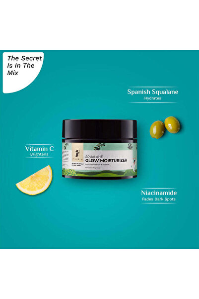Pilgrim Squalane Glow Moisturizer with Niacinamide & Vitamin C 8g (SAMPLE)
