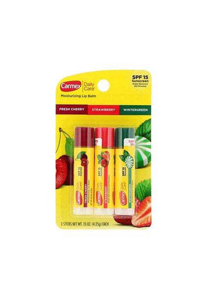 Carmex Carmex Daily Care Lip Balm - 3 Pieces