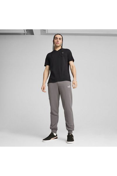 Puma Essentials No 1 Logo Men's Gray Sweatpants