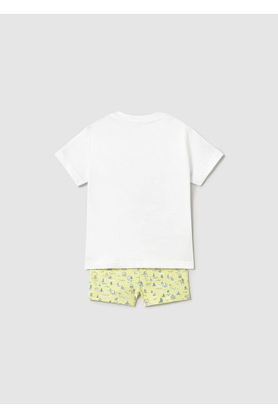 MAYORAL Baby Boy T-Shirt Swimsuit Suit Yellow 1648